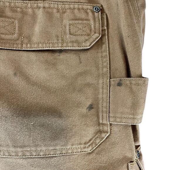 Duluth Trading Co Outdoor Workwear Canvas Cargo Pants Brown Men's 40x30 - Picture 5 of 7